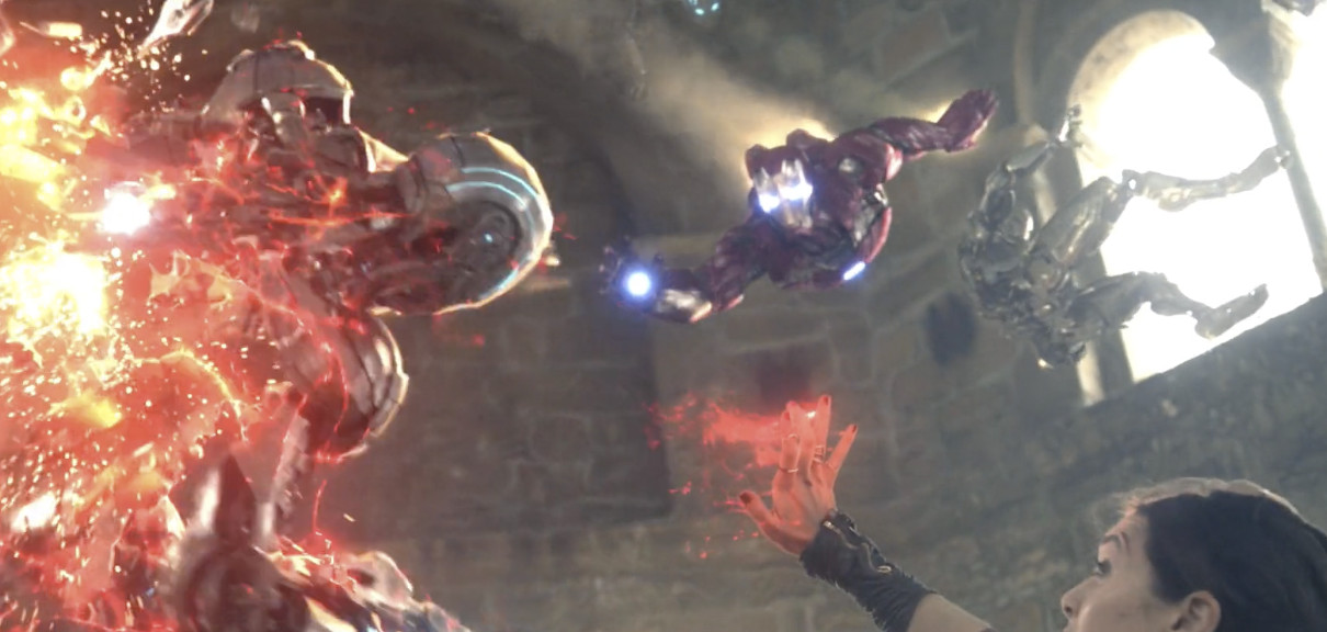 Avengers: Age of Ultron VFX shot