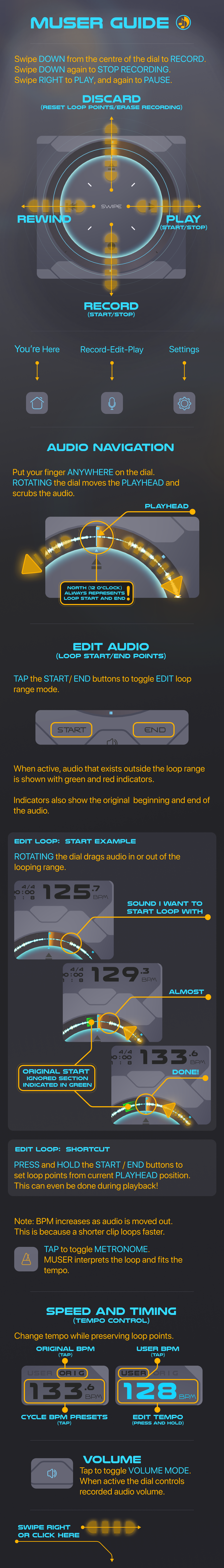 Muser Audio user guide